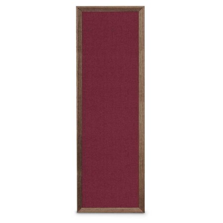 United Visual Products Slim Style Indoor Enclosed Corkboard, 24 UVRDS23SBH-BRONZE-CLOUD